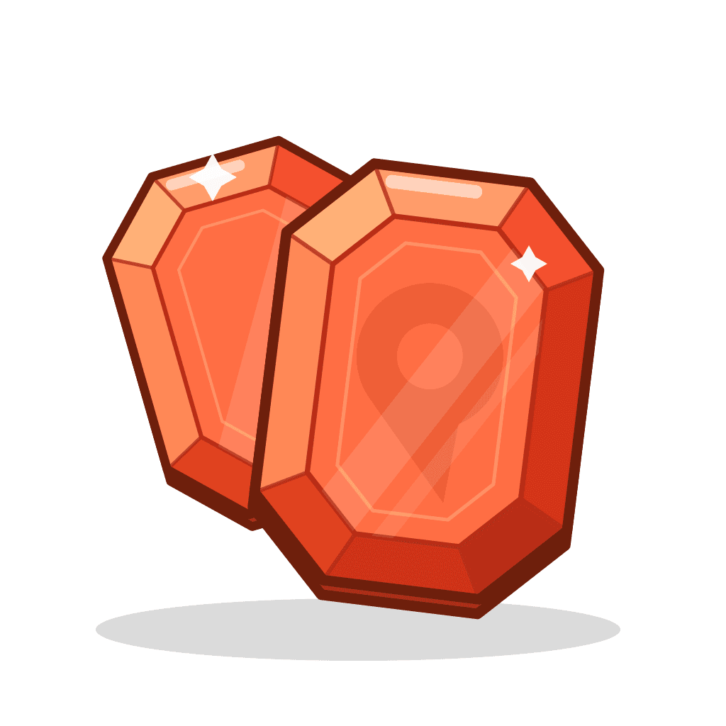 A stack of CONQR Gems